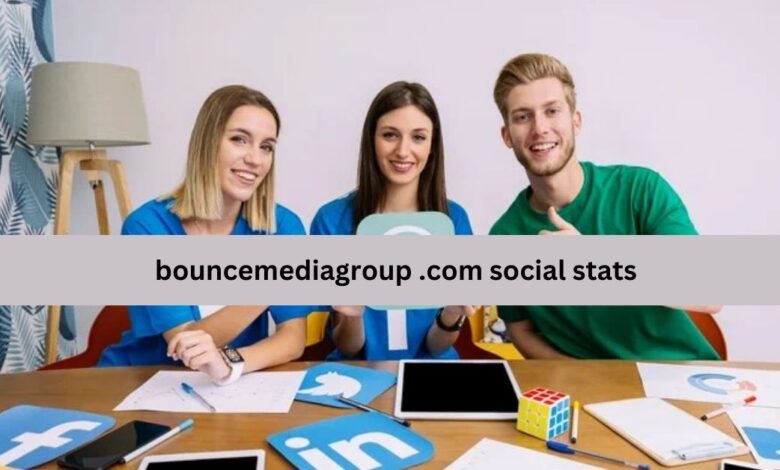 BounceMediaGroup .com Social Stats